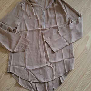 Long sleeve blouse